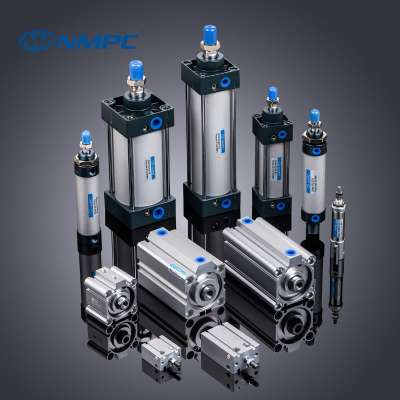 Ningbo China Airtac SMC Type Standard Compact Electric Rodless Rotary Clamp mechanical Dual Rod Piston Penumatic Air Cylinder